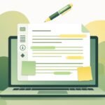 Windows laptop showing PDF highlights and annotation tools