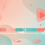 Abstract video timeline and scissors for free student video editors